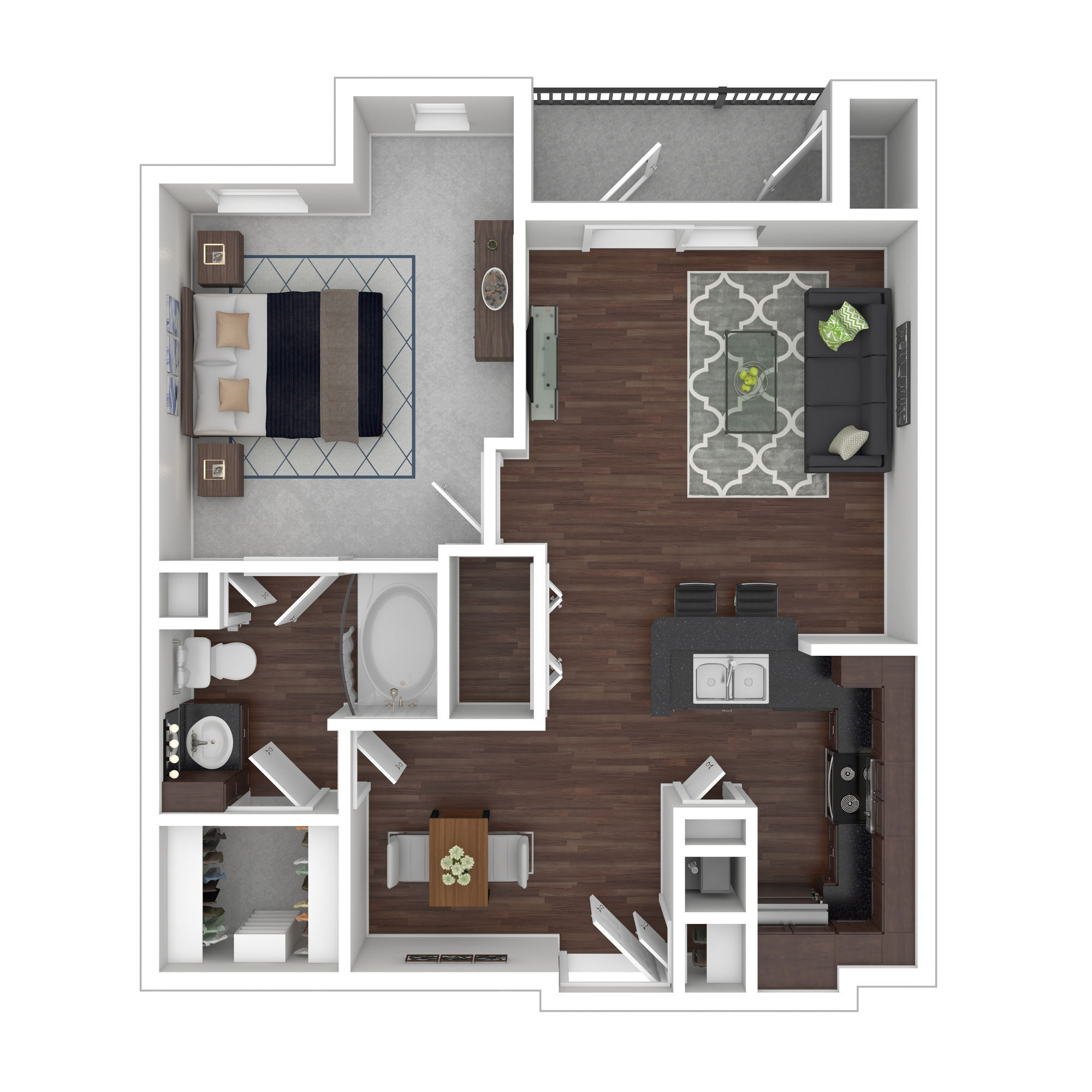 A2 floor plan