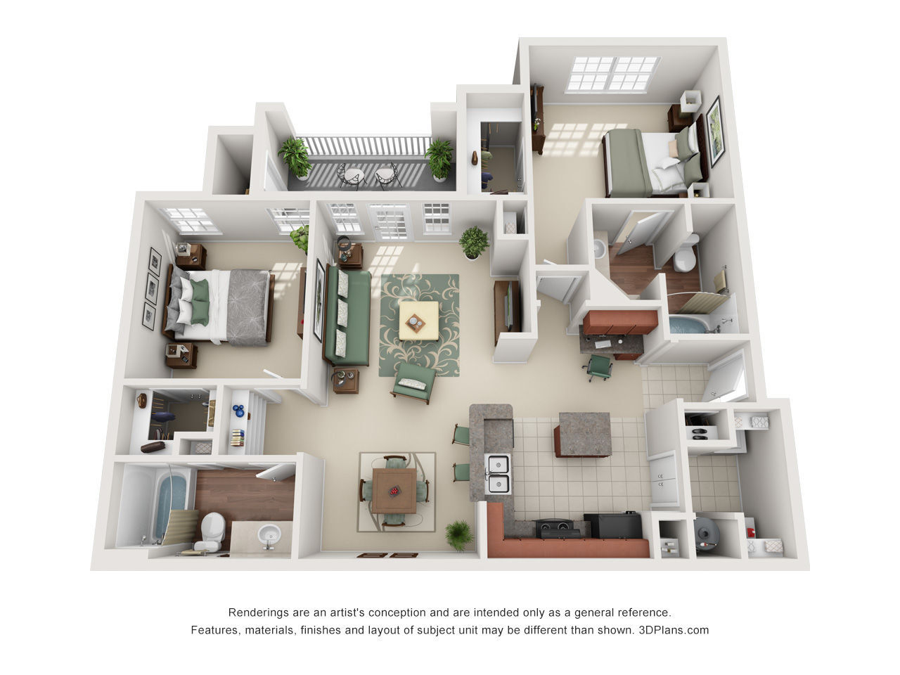 Chestnut floor plan