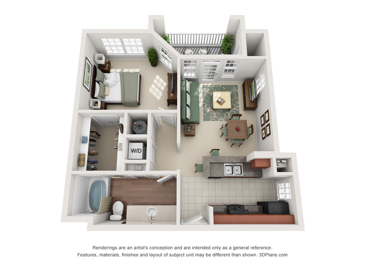 Pine Oak floor plan