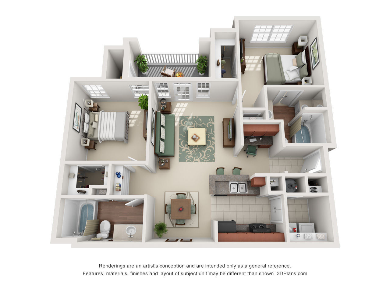 Willow Loft floor plan