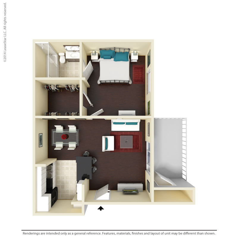 A1 floor plan