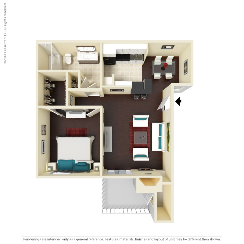 A2 floor plan