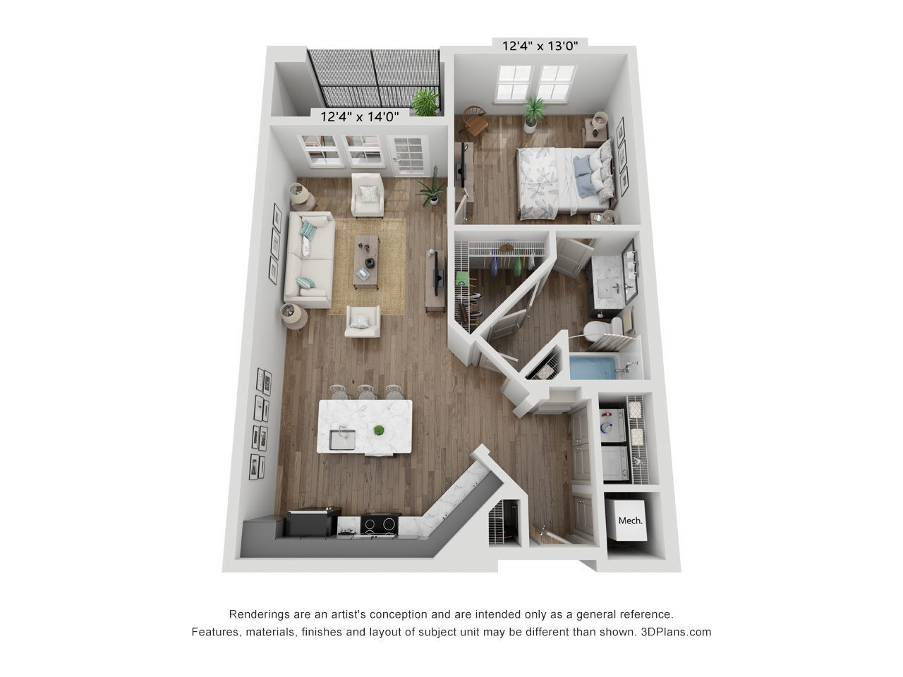 A4 floor plan