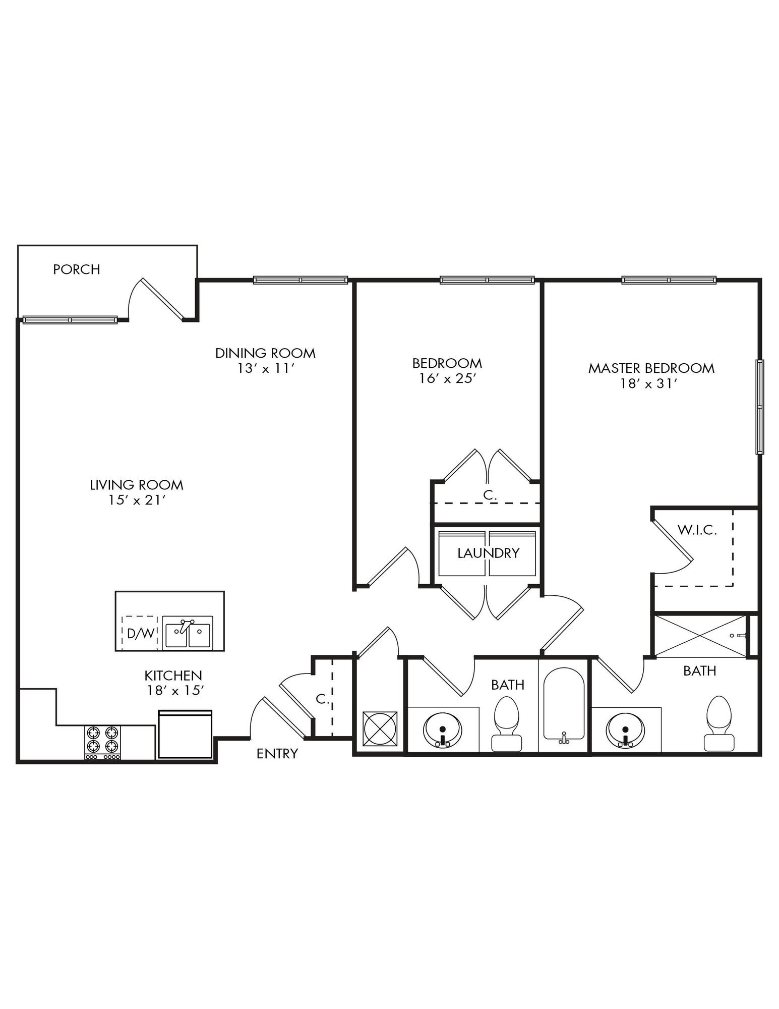 B4R floor plan