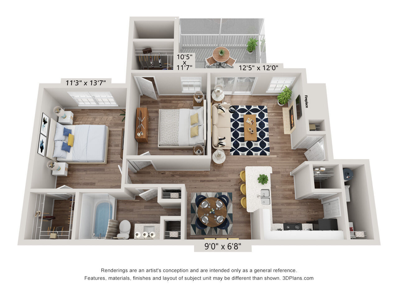 Carter Luxe floor plan