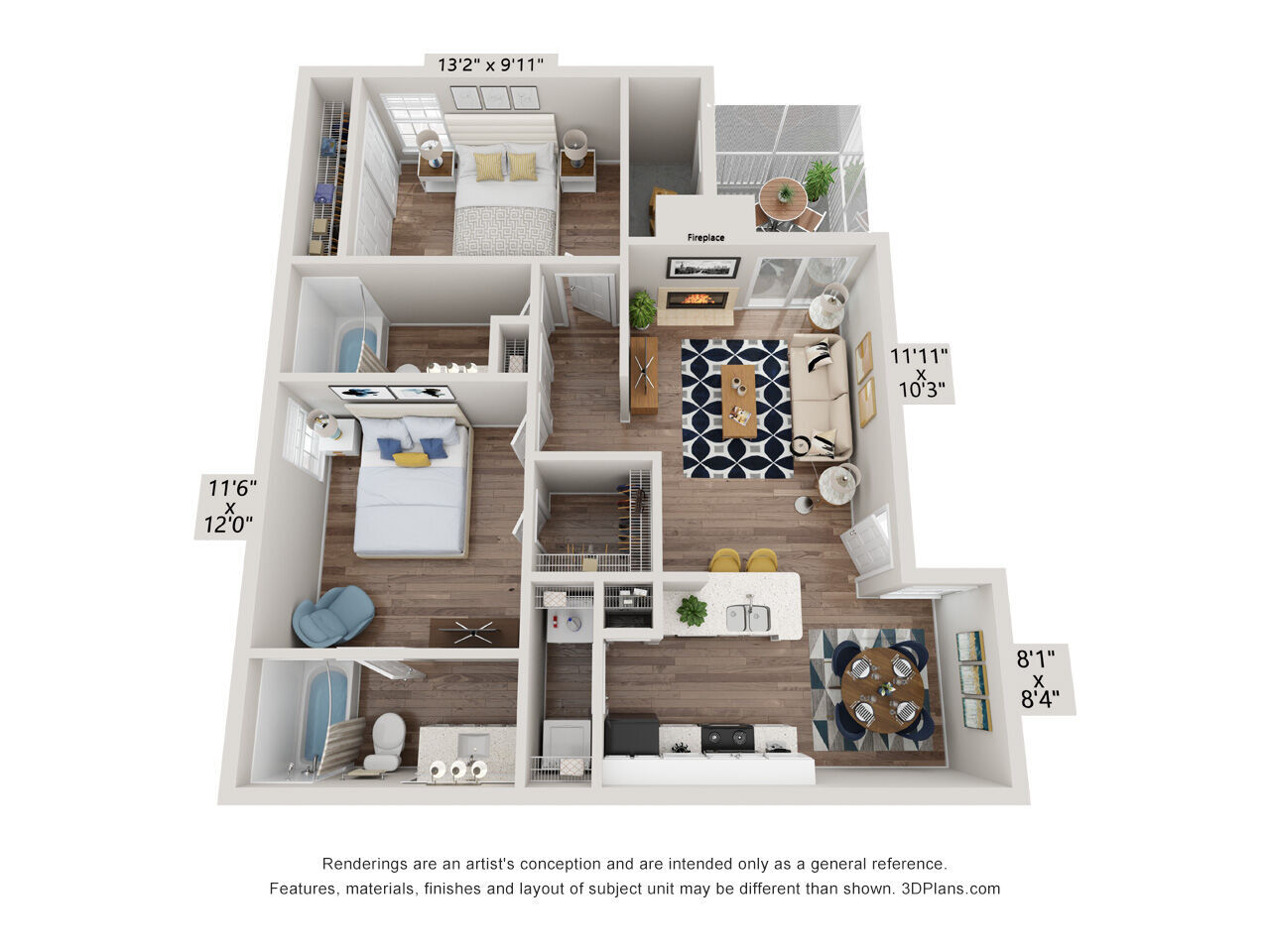 Randall Luxe floor plan