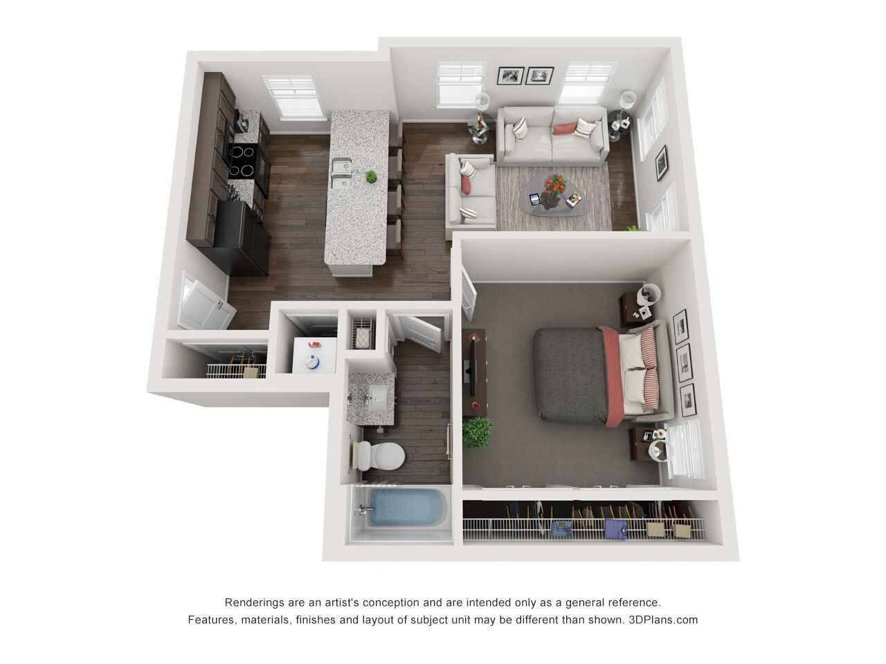 The Southern floor plan