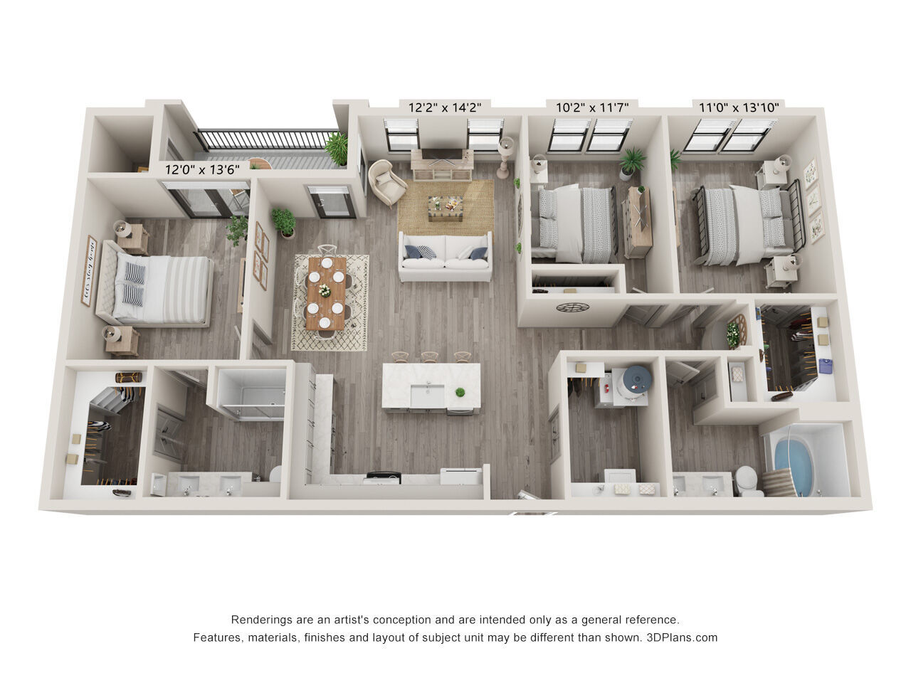 C1 floor plan