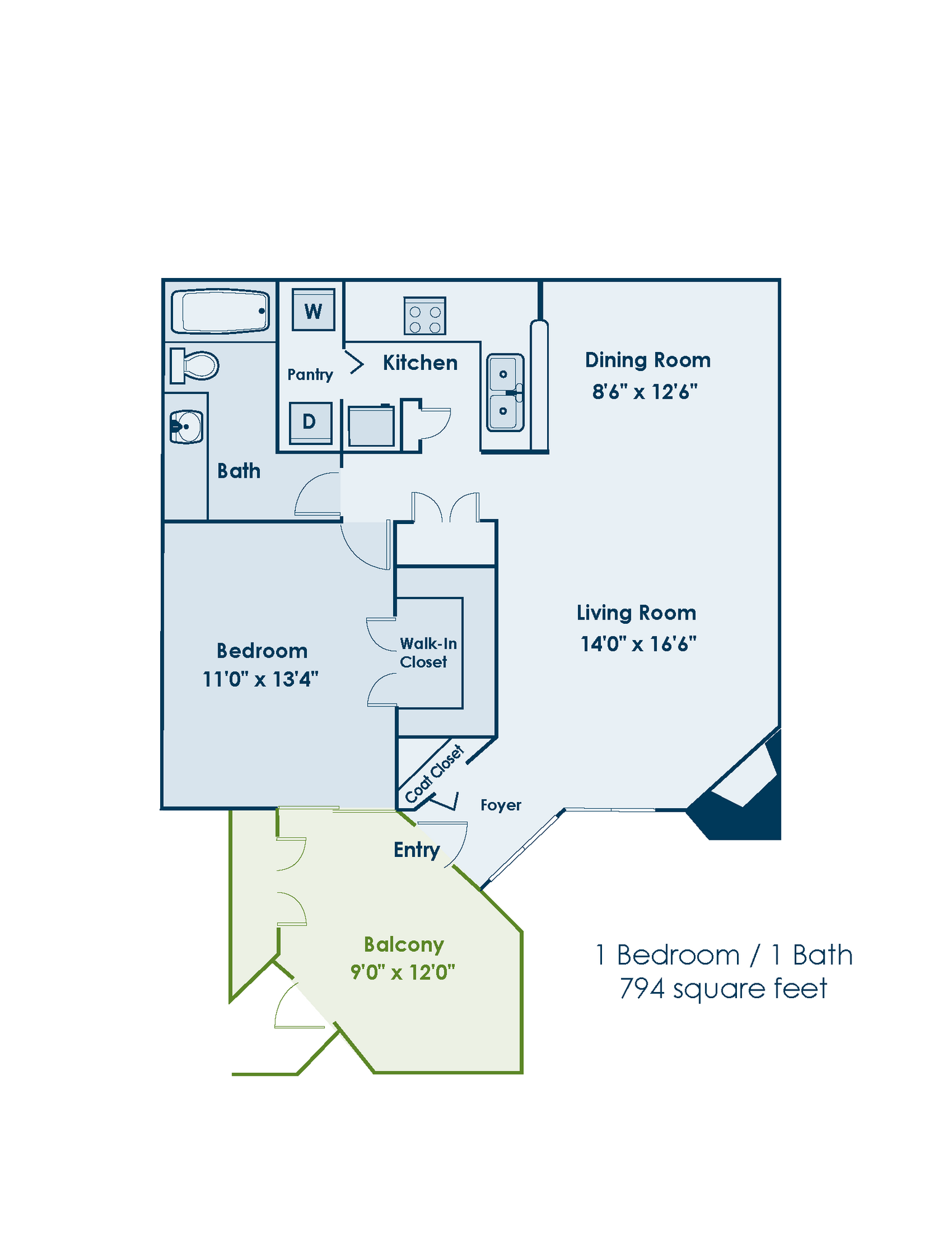 A1 floor plan