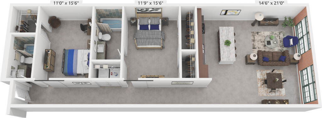Andrew Wyeth floor plan