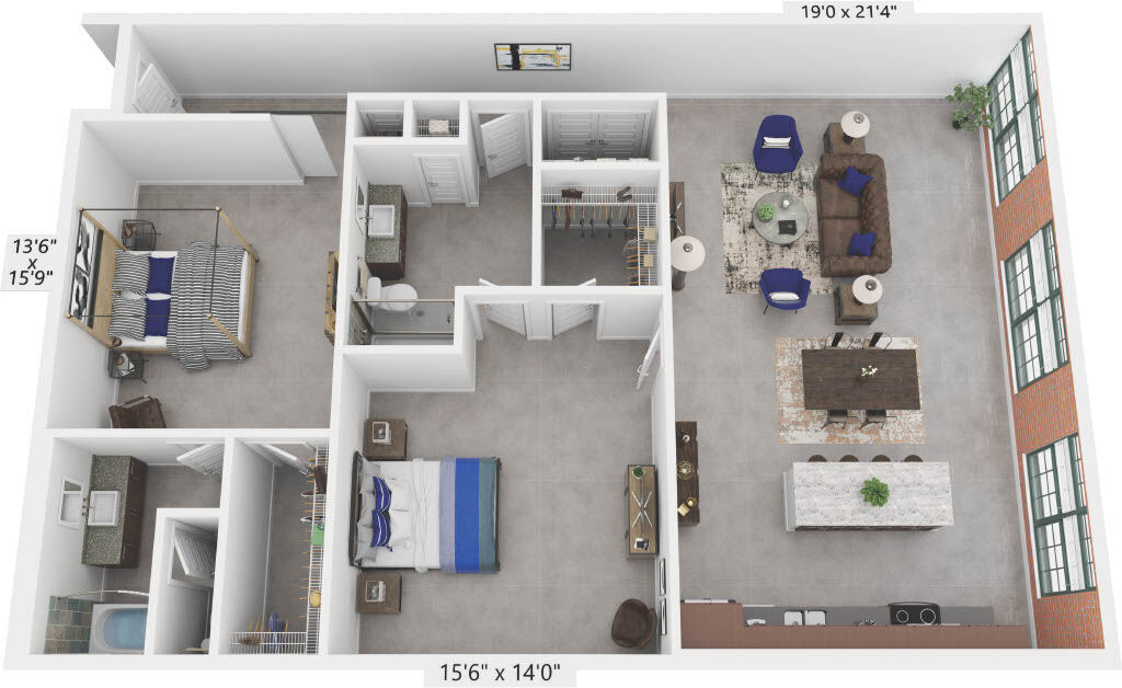 Billie Holiday floor plan