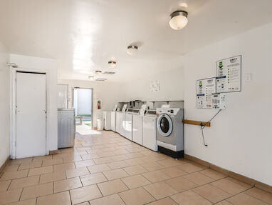 Shared laundry room at Ava Park.