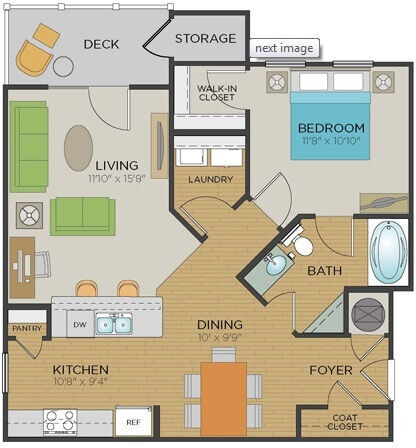 A1 floor plan