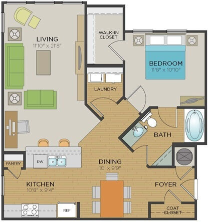 A1SR floor plan