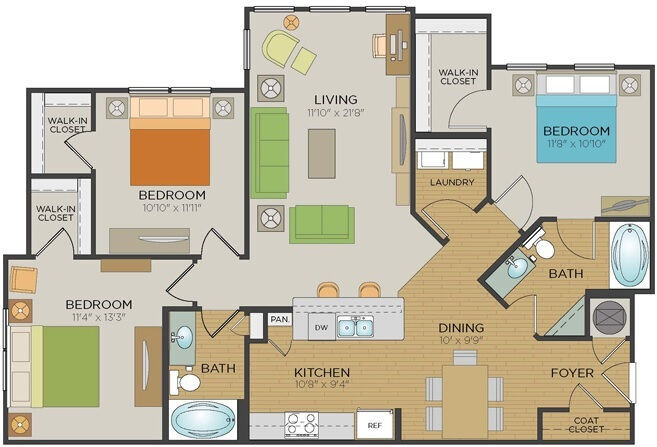C1SR floor plan