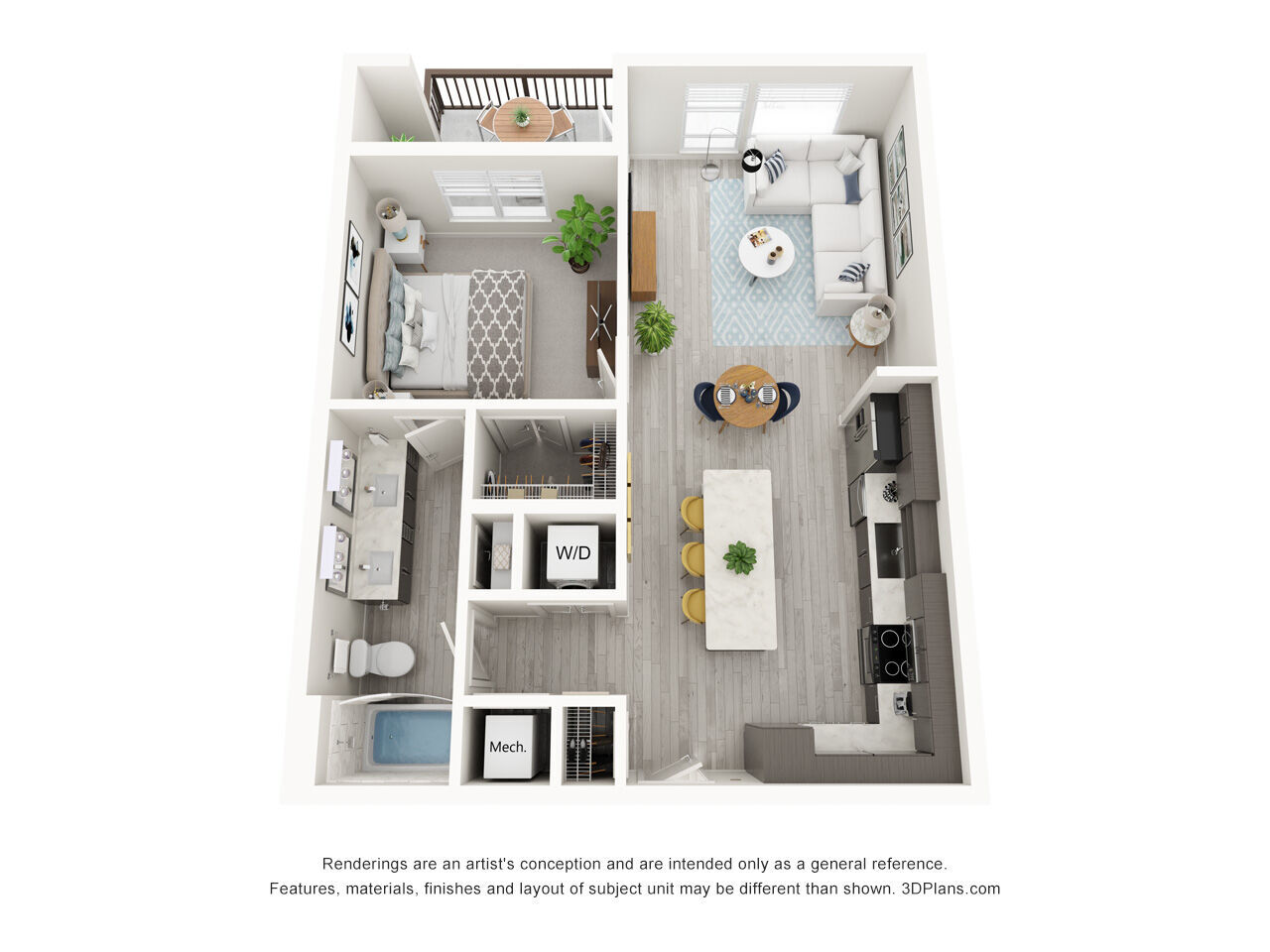 A2-T floor plan