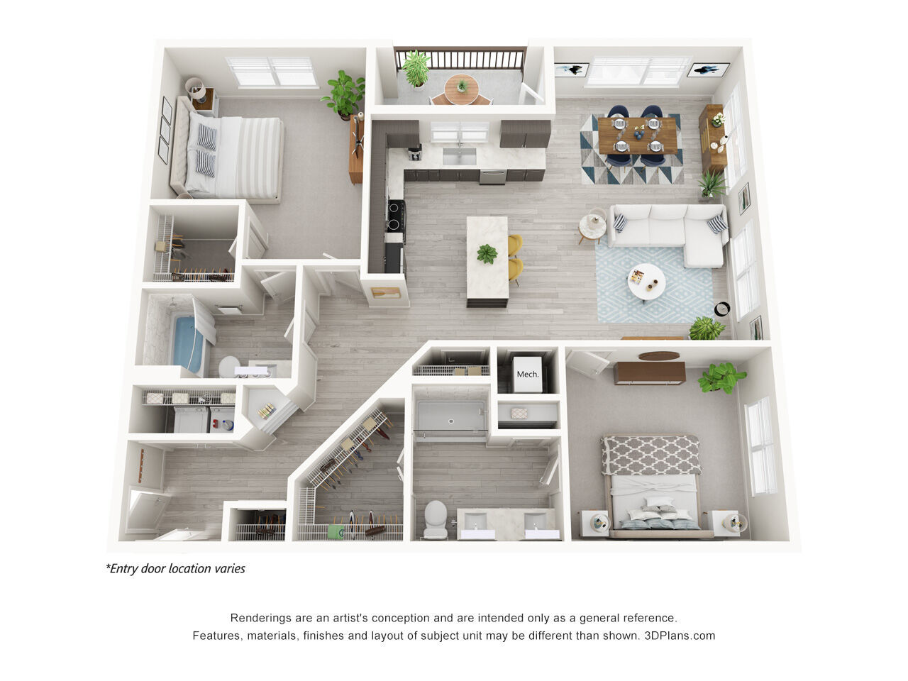 B7 floor plan