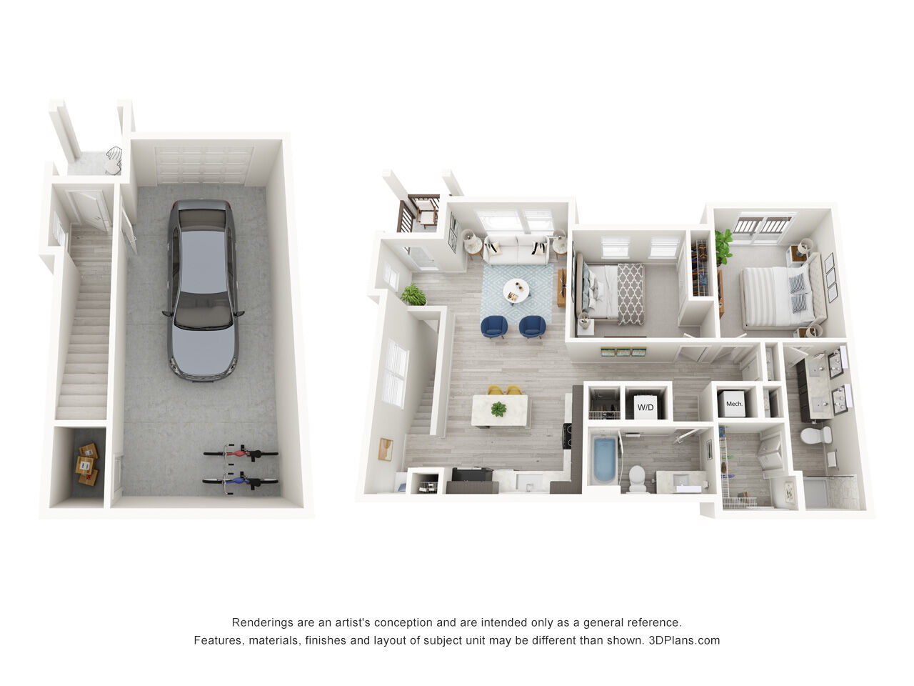 Carriage Home 1 floor plan