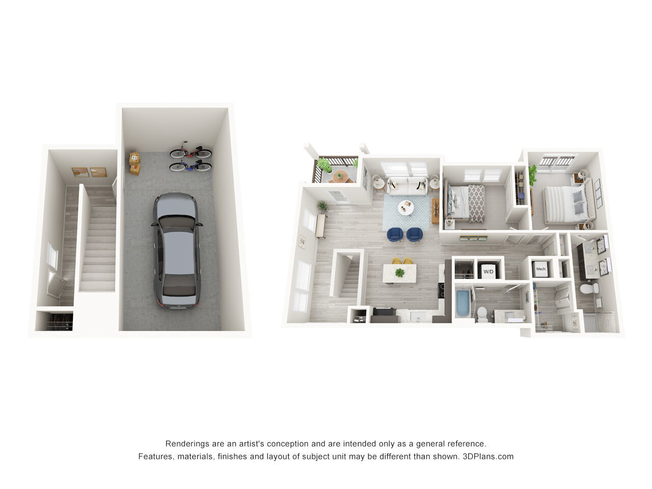 Carriage Home 3 floor plan