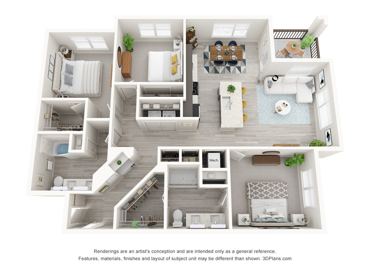 C1 floor plan