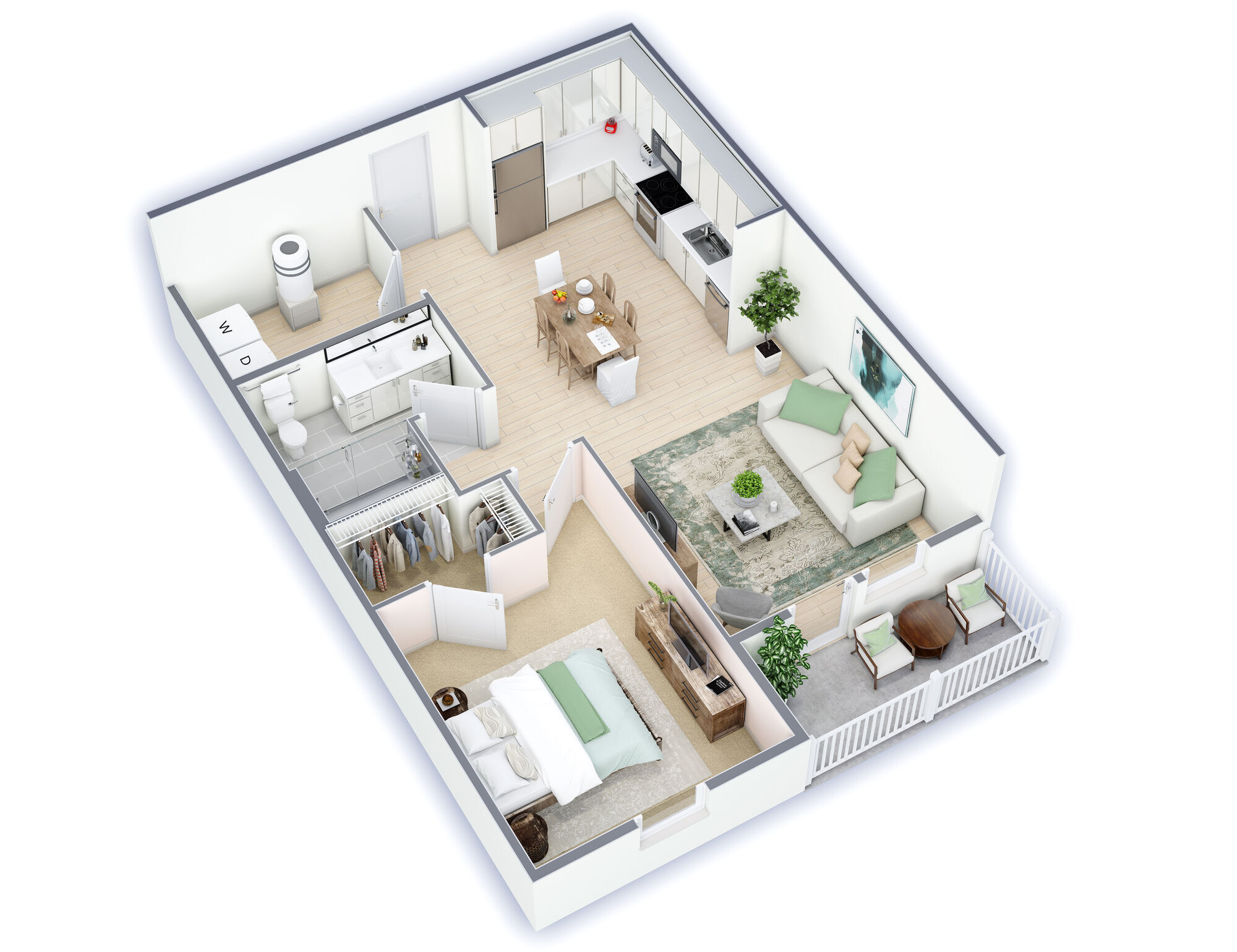 A1 floor plan