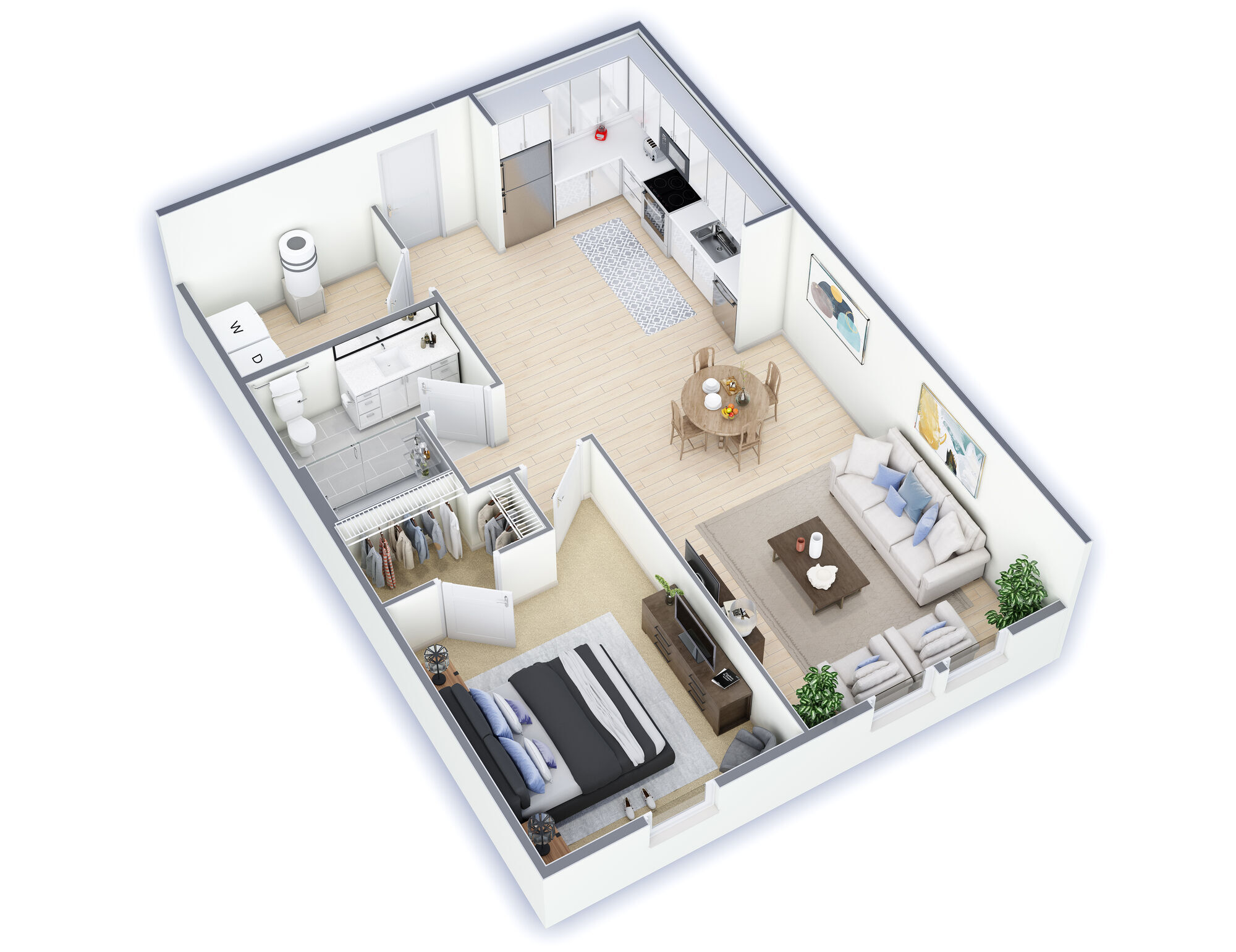 A2 floor plan