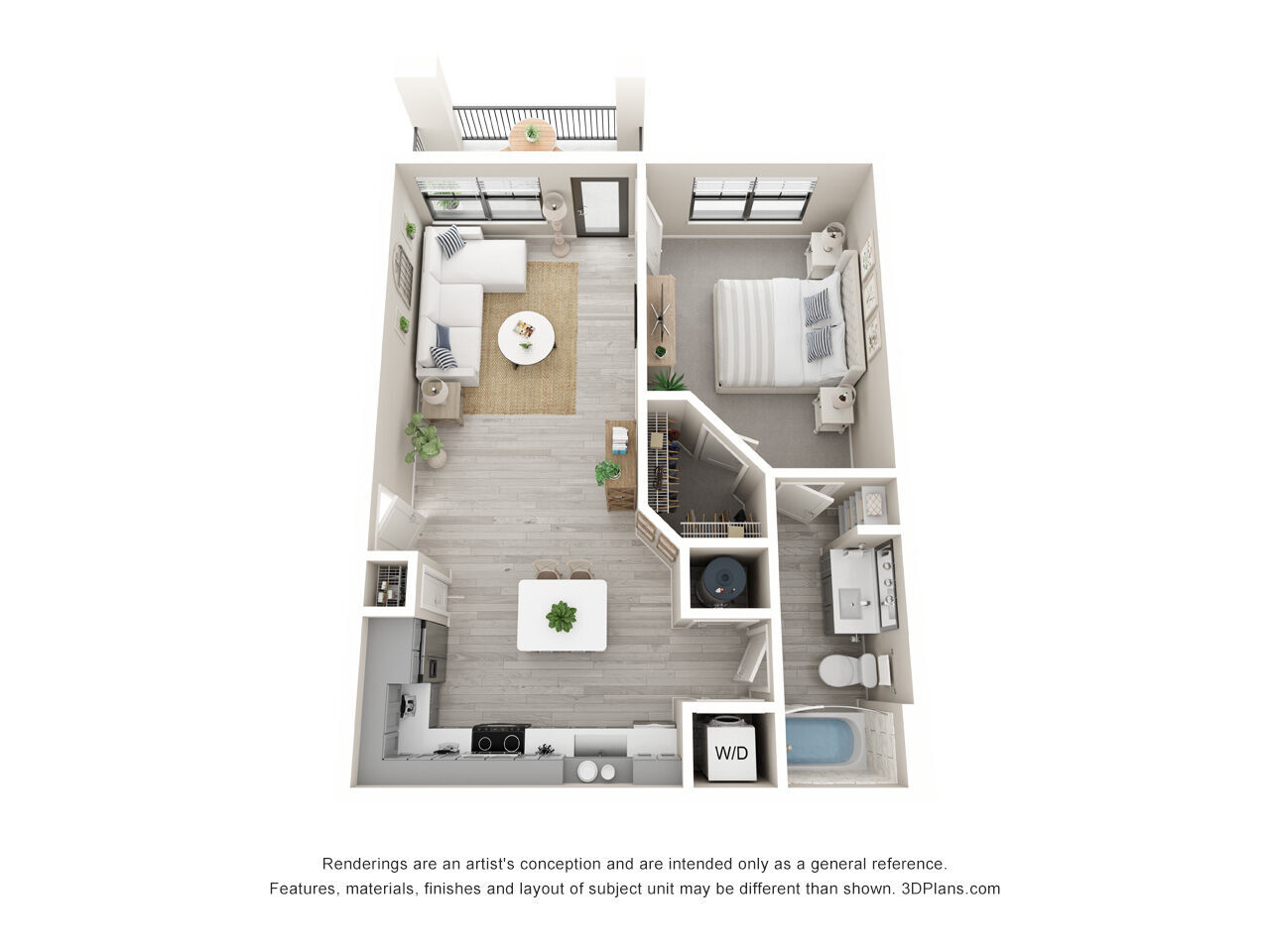 A1 floor plan