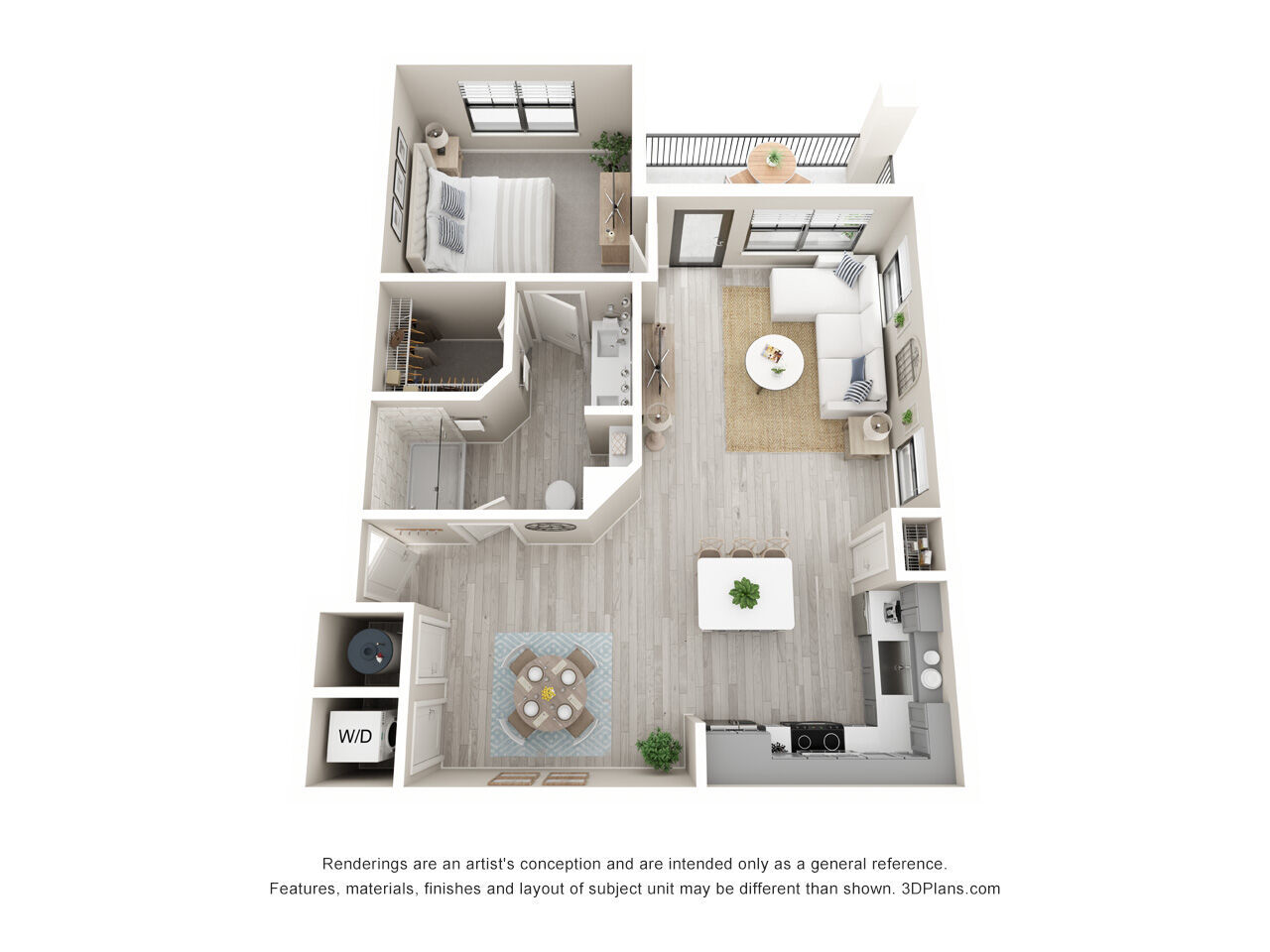 A2 floor plan