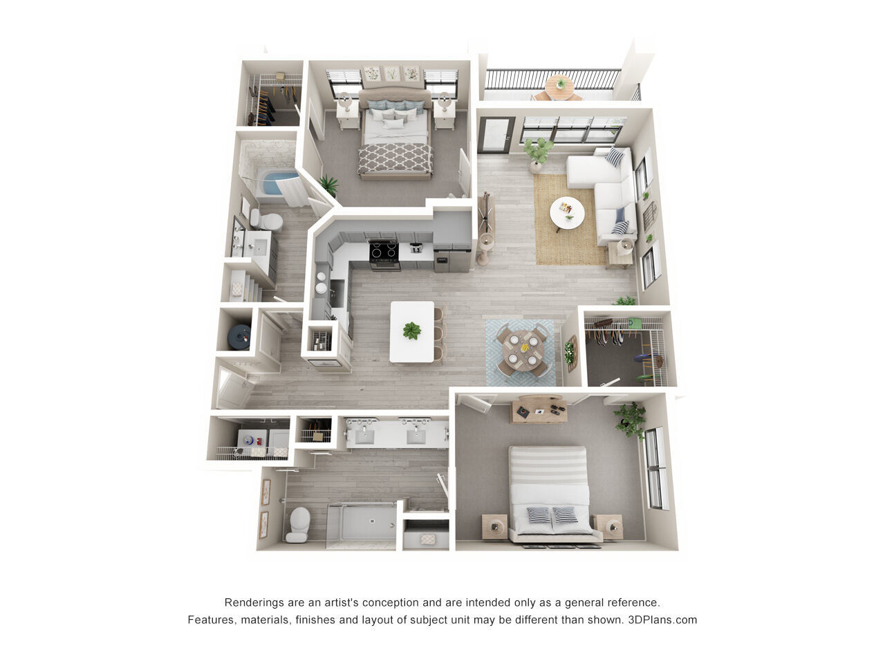 B2 floor plan