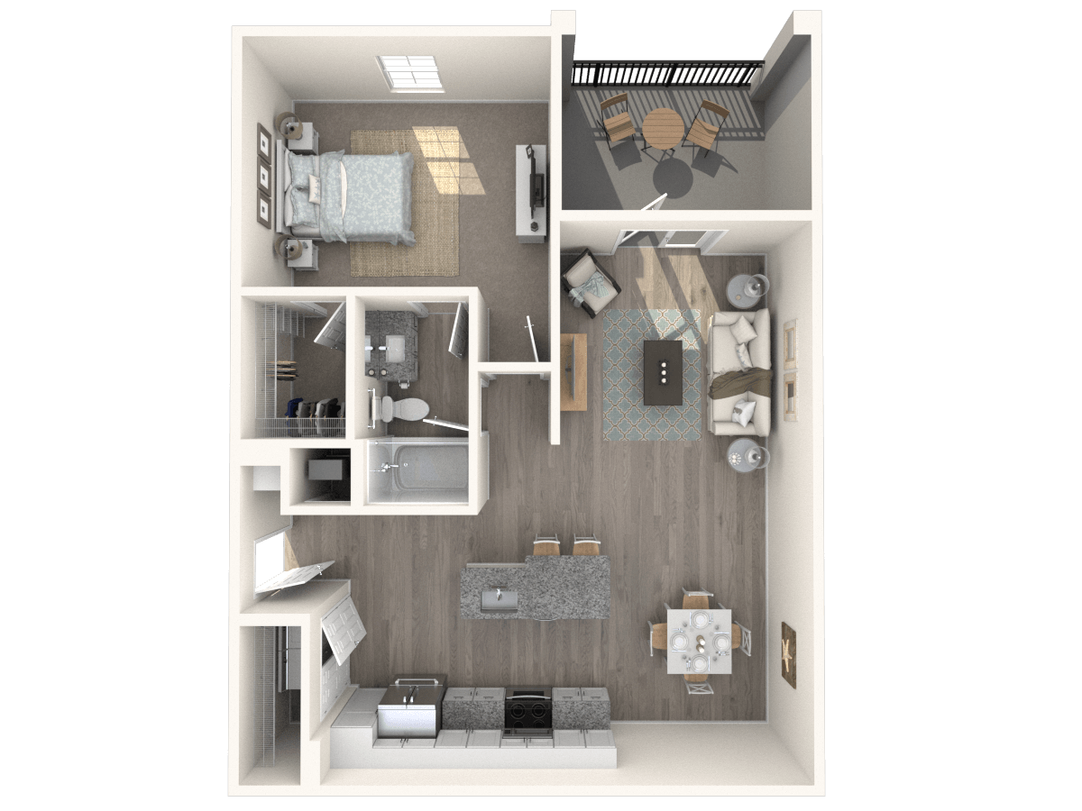 The FInch floor plan