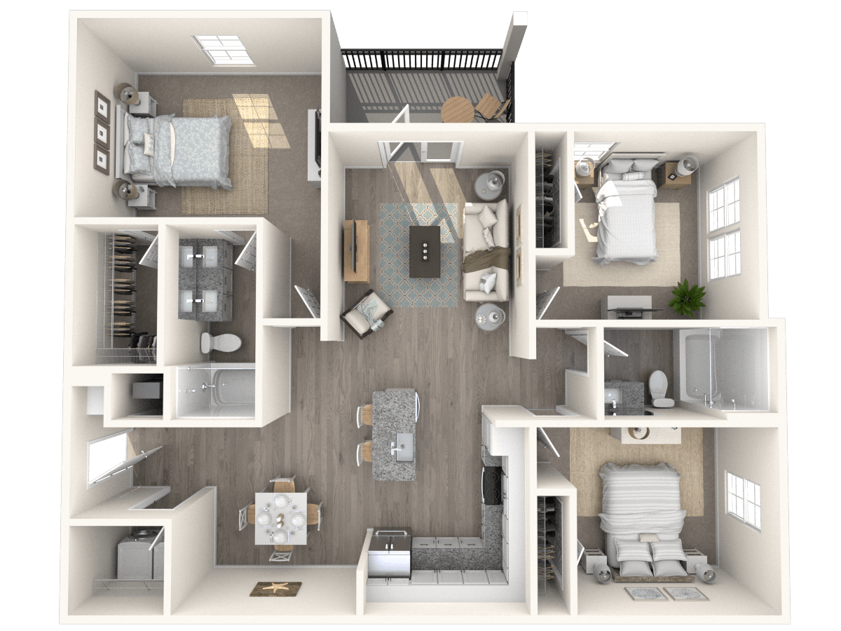 The Kestrel floor plan