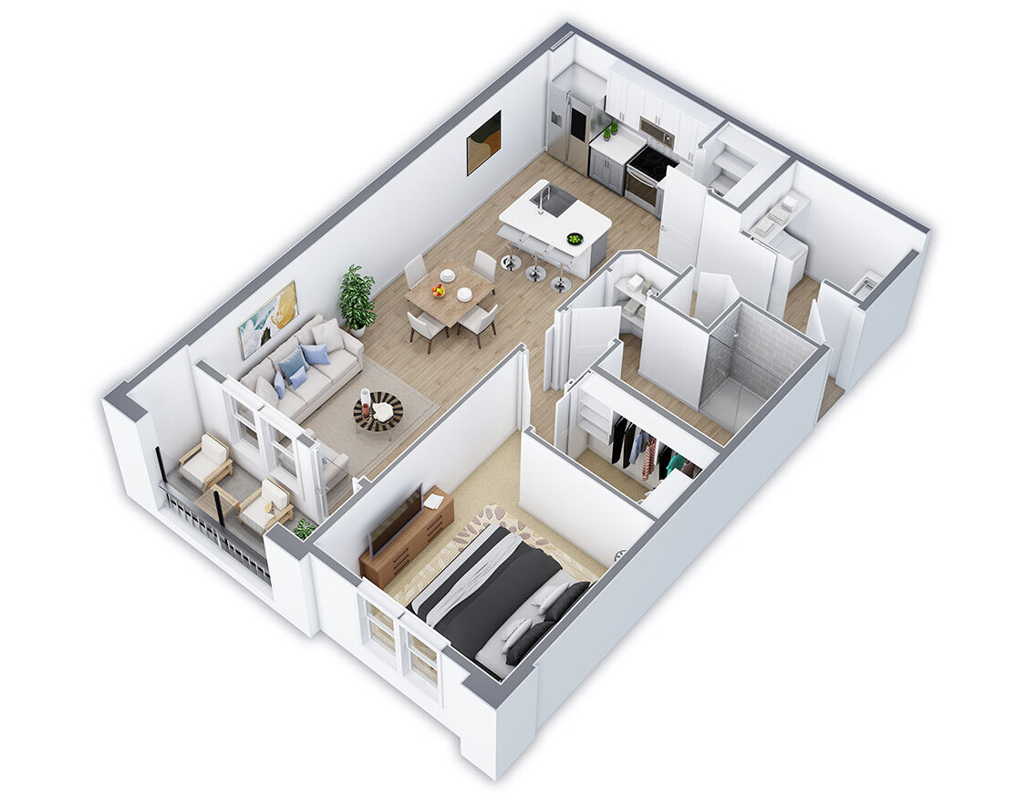 A1 floor plan