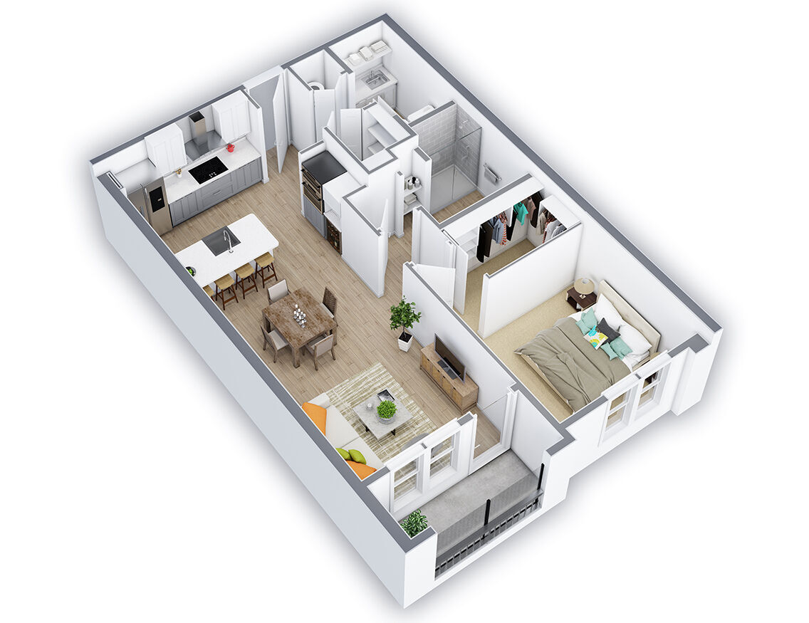 A4 floor plan