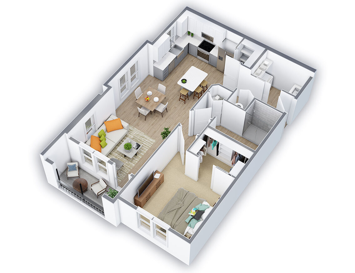 A6 floor plan