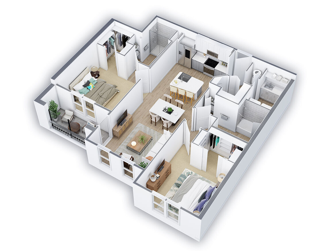 B2 floor plan