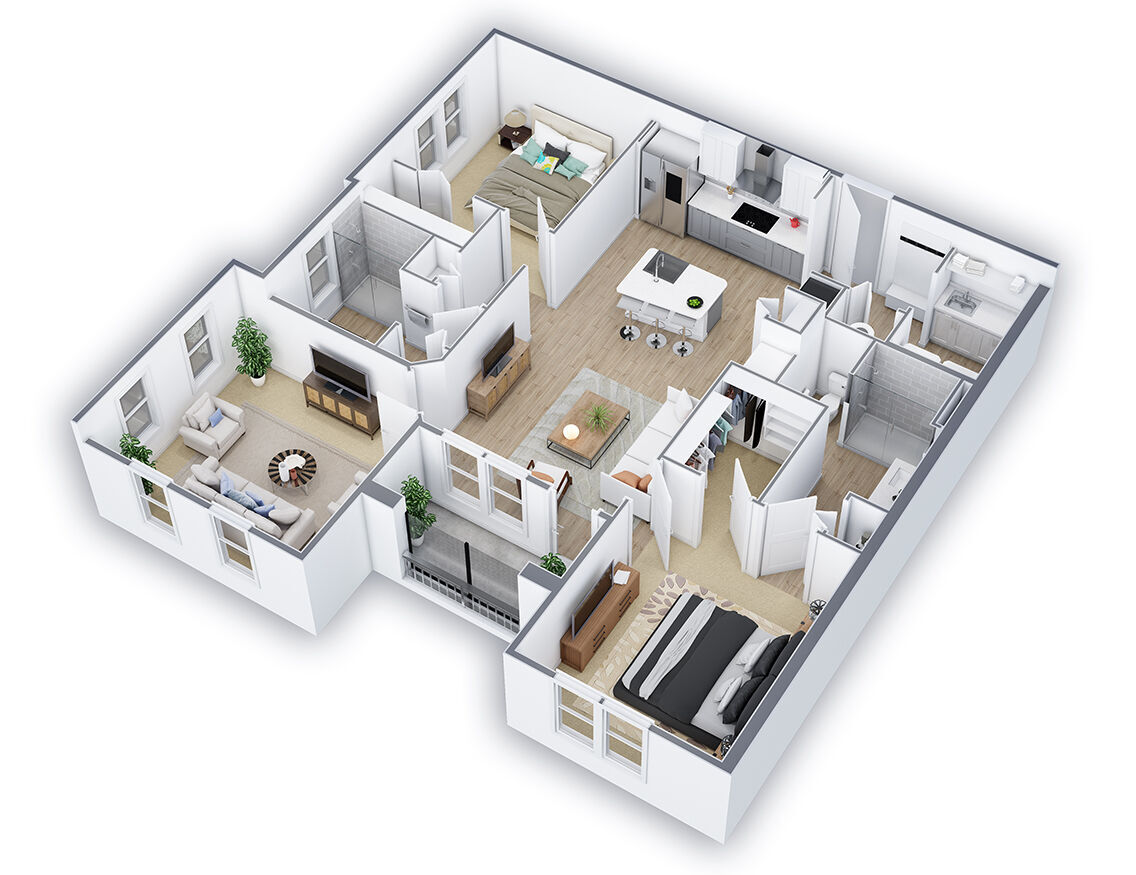 B4 floor plan