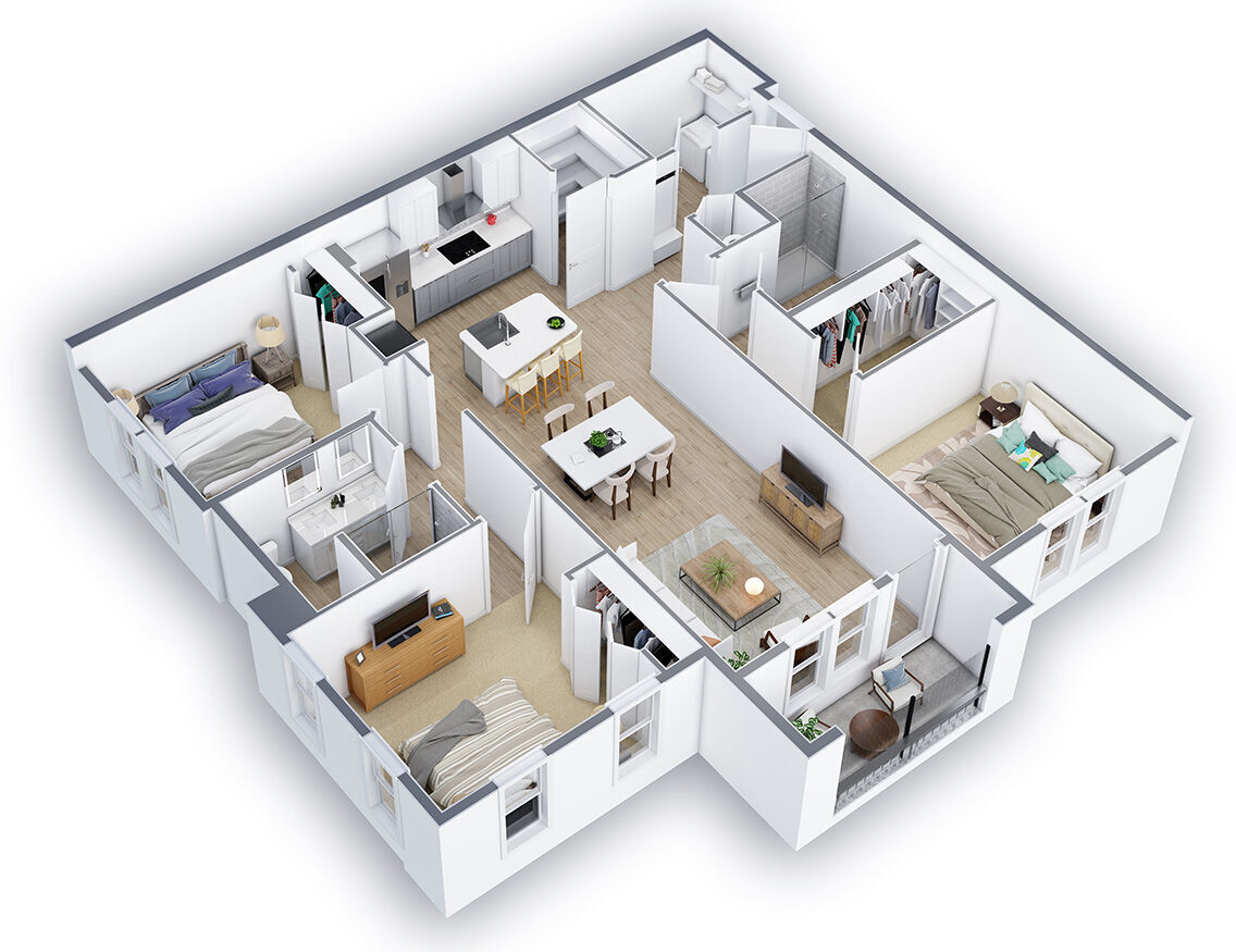 C1 floor plan