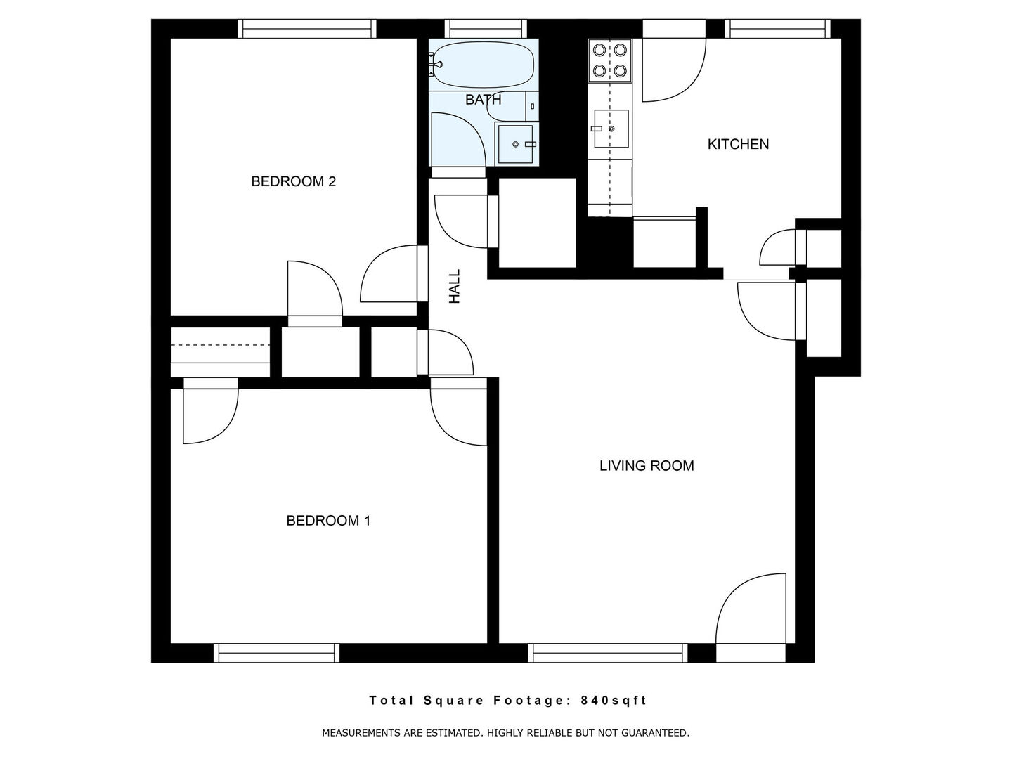 2 Bedroom Apartment – 1565 Crider Road SE #D, Marietta, GA 30060