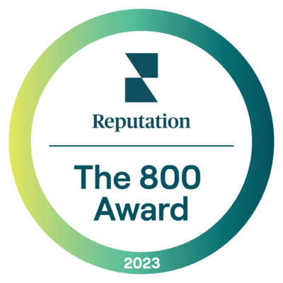 2023 800 Award Logo