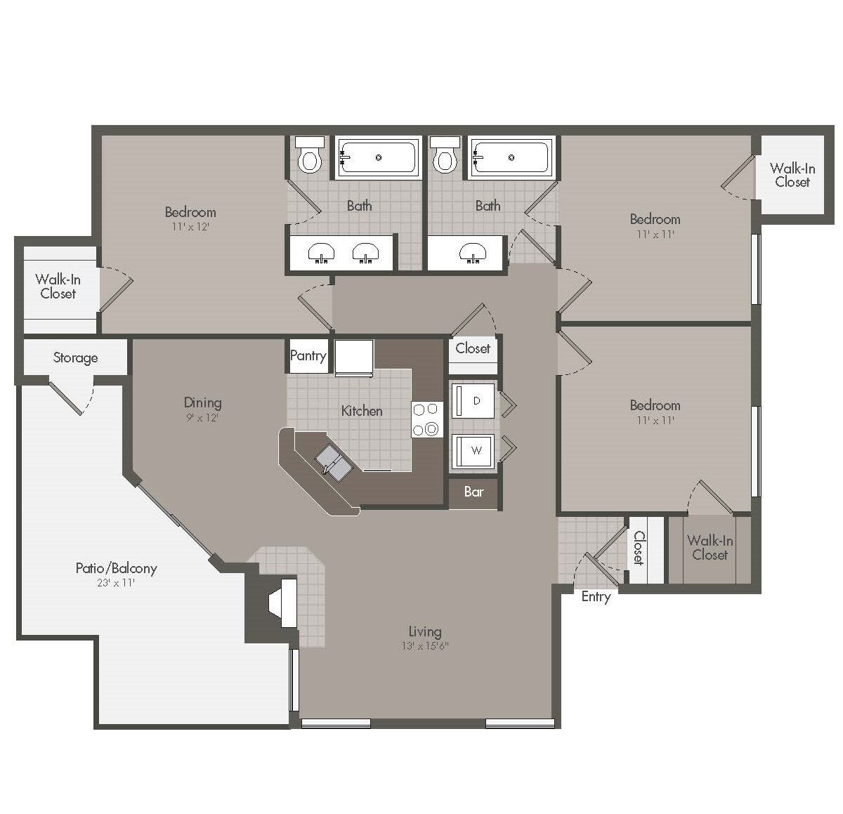 The Tennessee Luxe floor plan