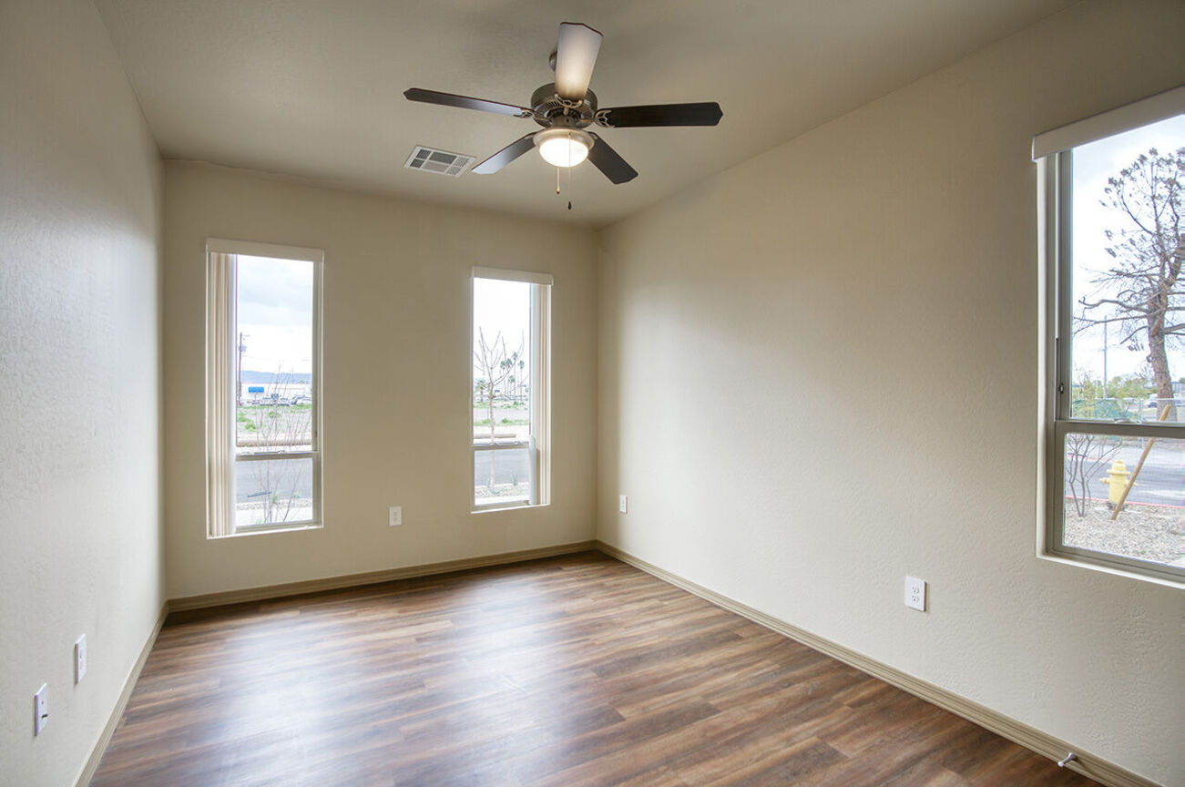 Unfurnished bedroom at Harmony at the Park I & II.