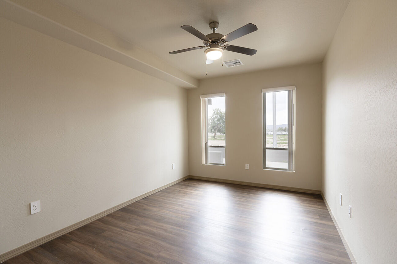 Unfurnished bedroom at Harmony at the Park I & II.