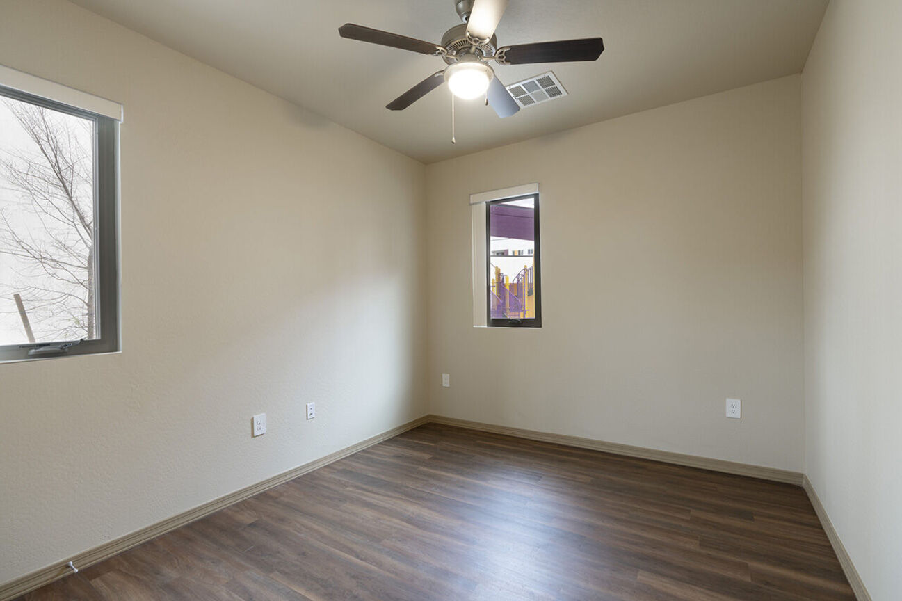 Unfurnished bedroom at Harmony at the Park I & II.