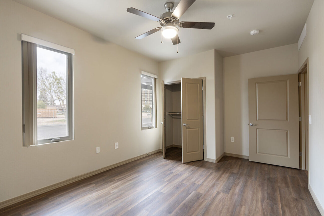 Unfurnished bedroom at Harmony at the Park I & II.