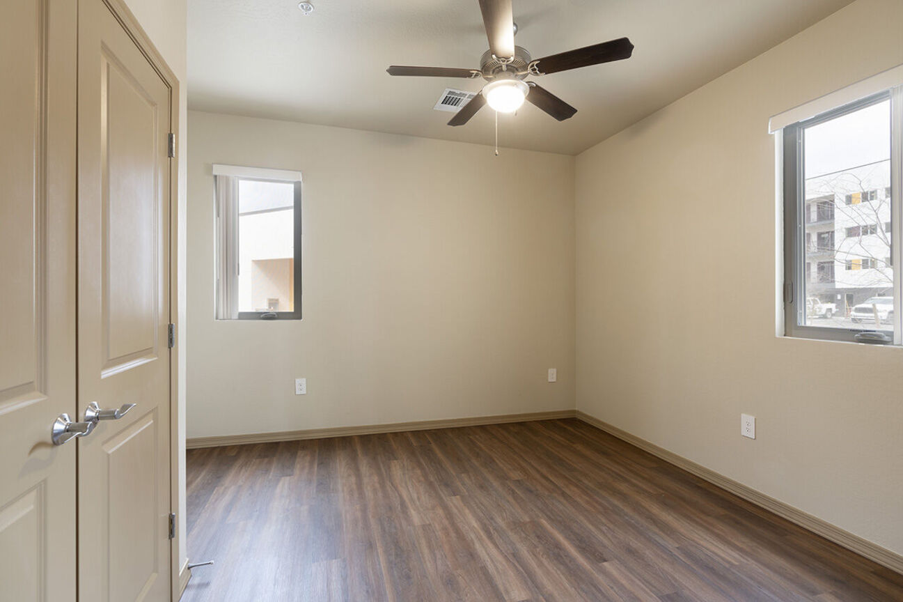 Unfurnished bedroom at Harmony at the Park I & II.