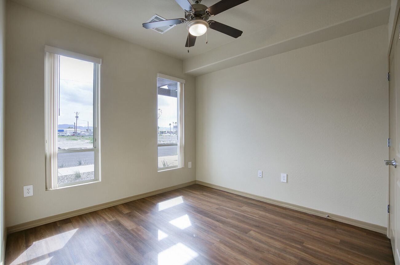 Unfurnished bedroom at Harmony at the Park I & II.
