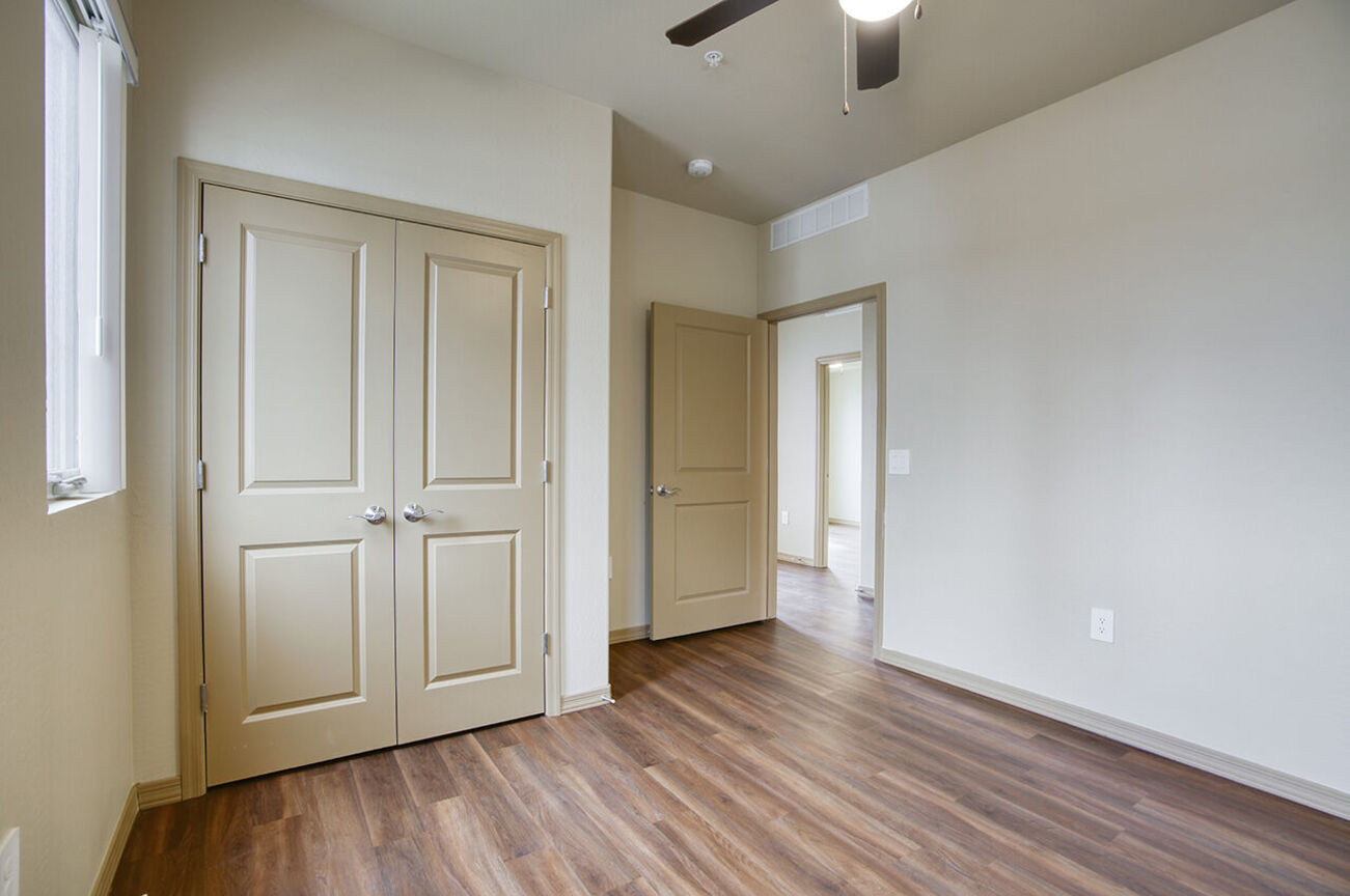 Unfurnished bedroom at Harmony at the Park I & II.
