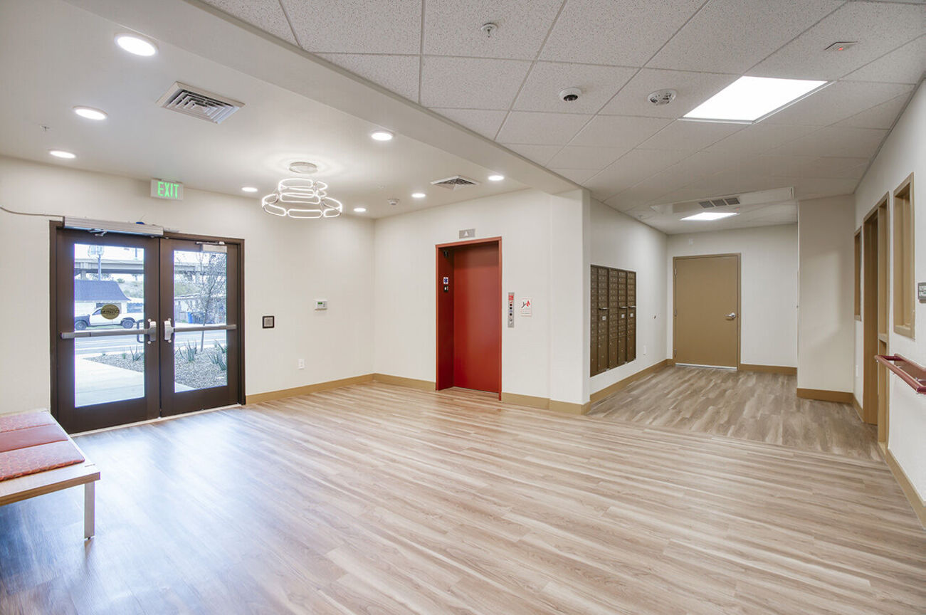 Shared interior space at Harmony at the Park I & II.