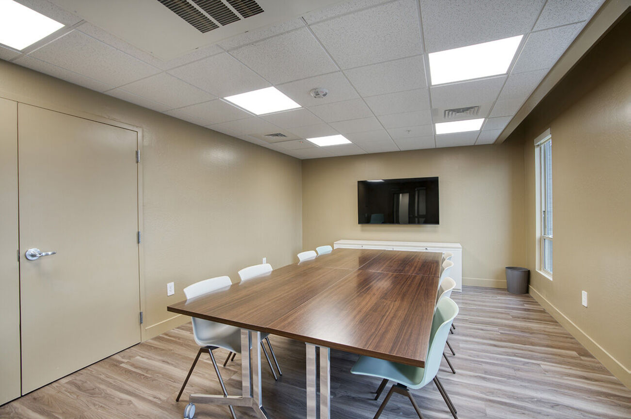 Shared interior space at Harmony at the Park I & II.