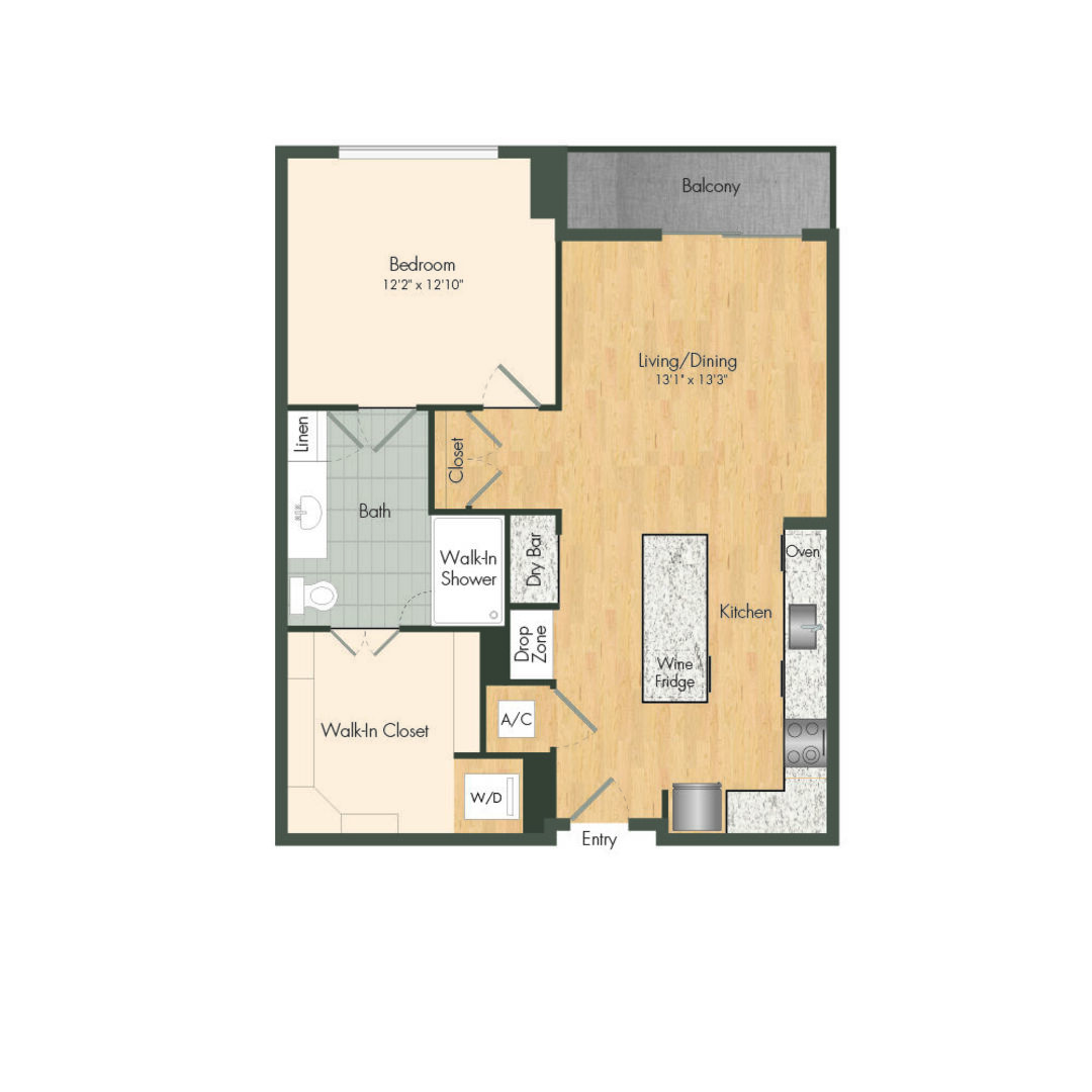 1 Bedroom Apartment – 2511 Willowick Rd #420, Houston, TX 77027